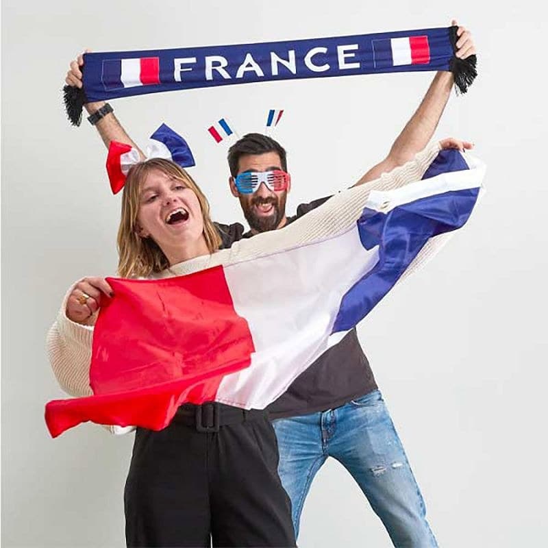 Emma et Jonas, fondateurs Avant Match — supporters France