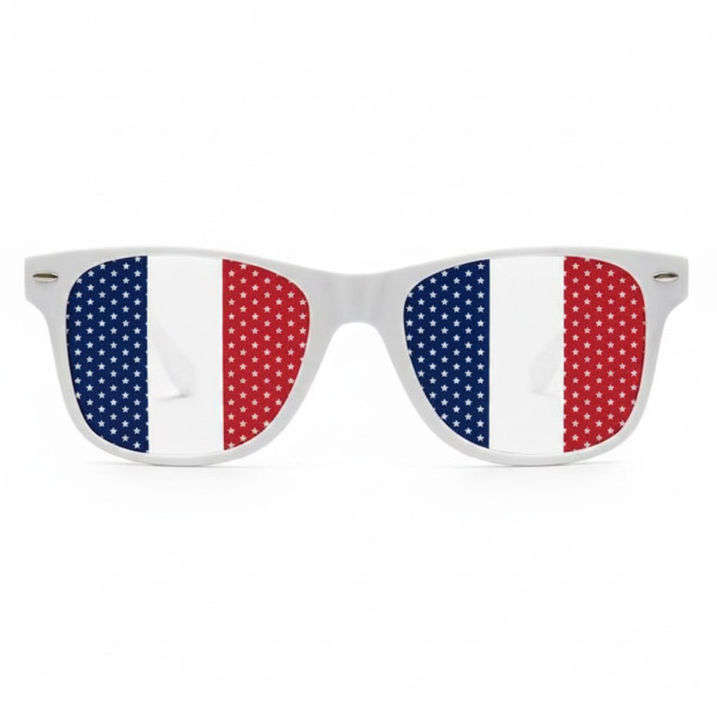 Lunettes Blues Tricolores France · Accessoire Supporter