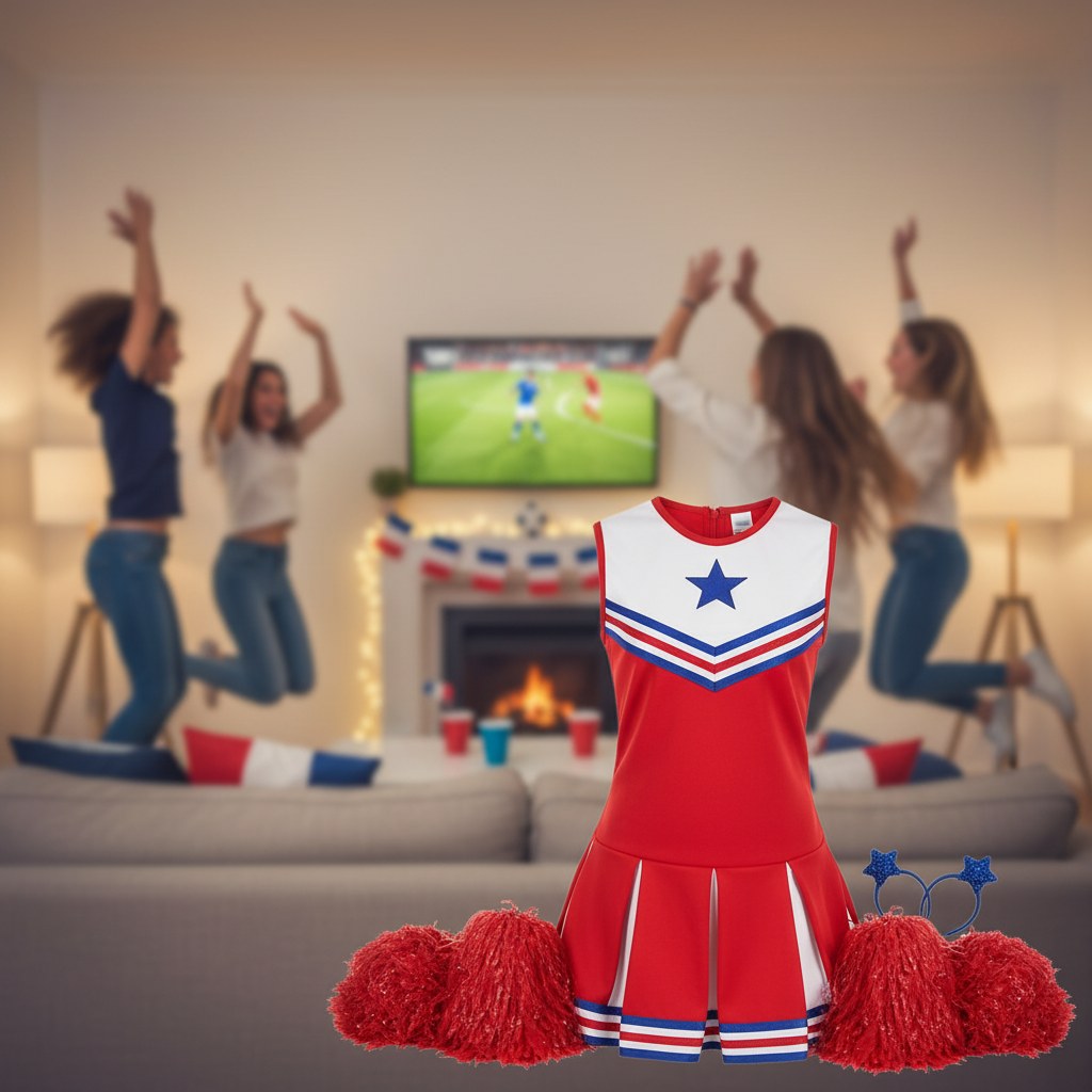 Déguisement Cheerleader · Accessoire Fête Enfant