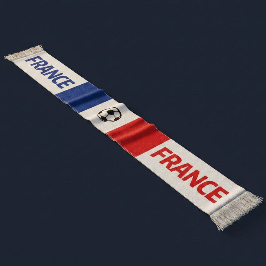 Écharpe Supporter France · Football Tricolore