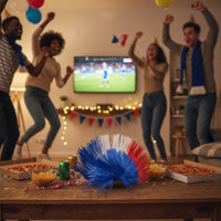 Perruque Tricolore France · Accessoire Supporter Soirée