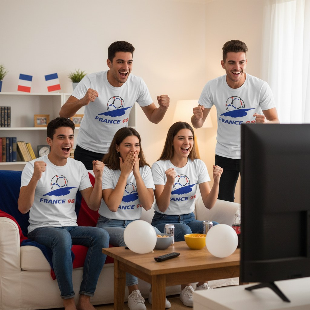 T-Shirt Rétro France 98 · Collector Supporter