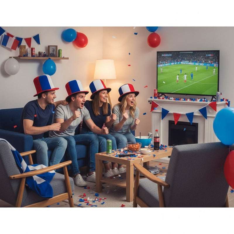 Chapeau Haut de Forme Football · Accessoire Supporter
