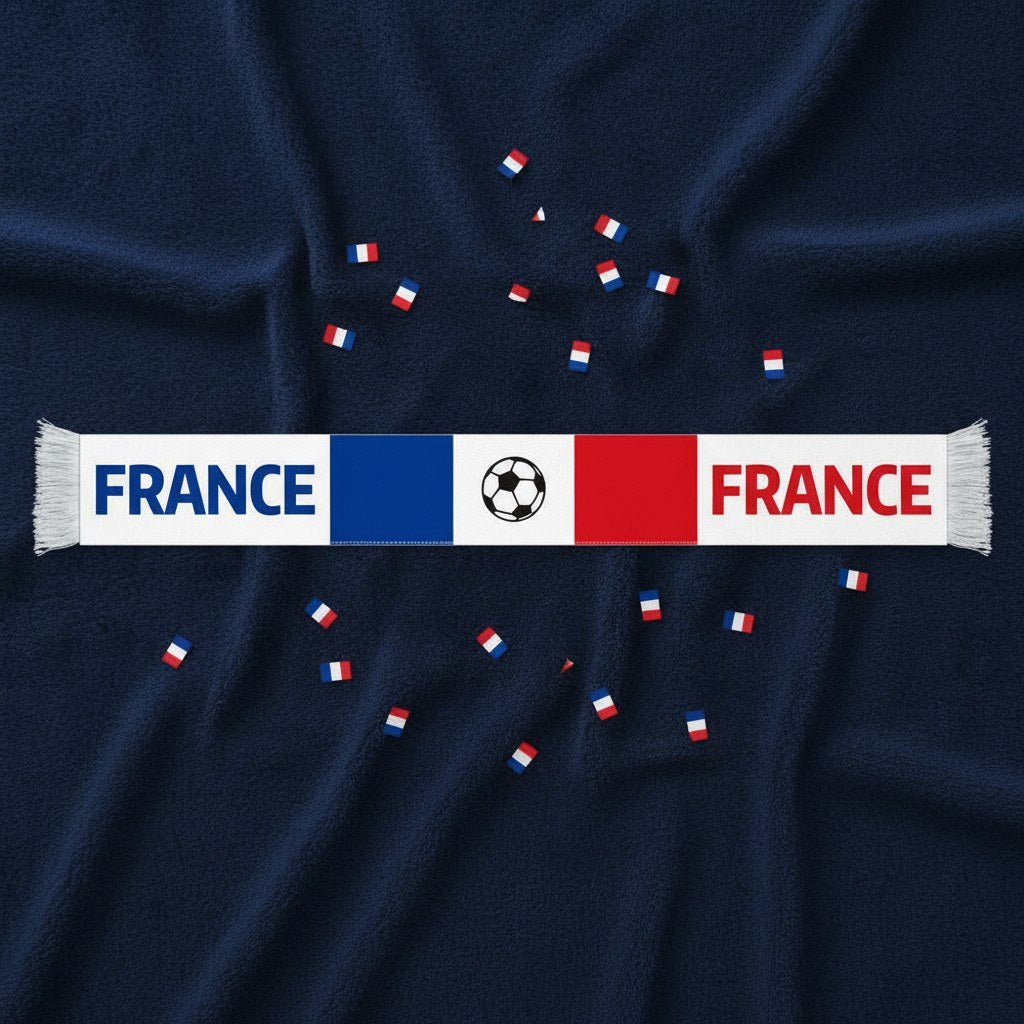 Écharpe Supporter France · Football Tricolore