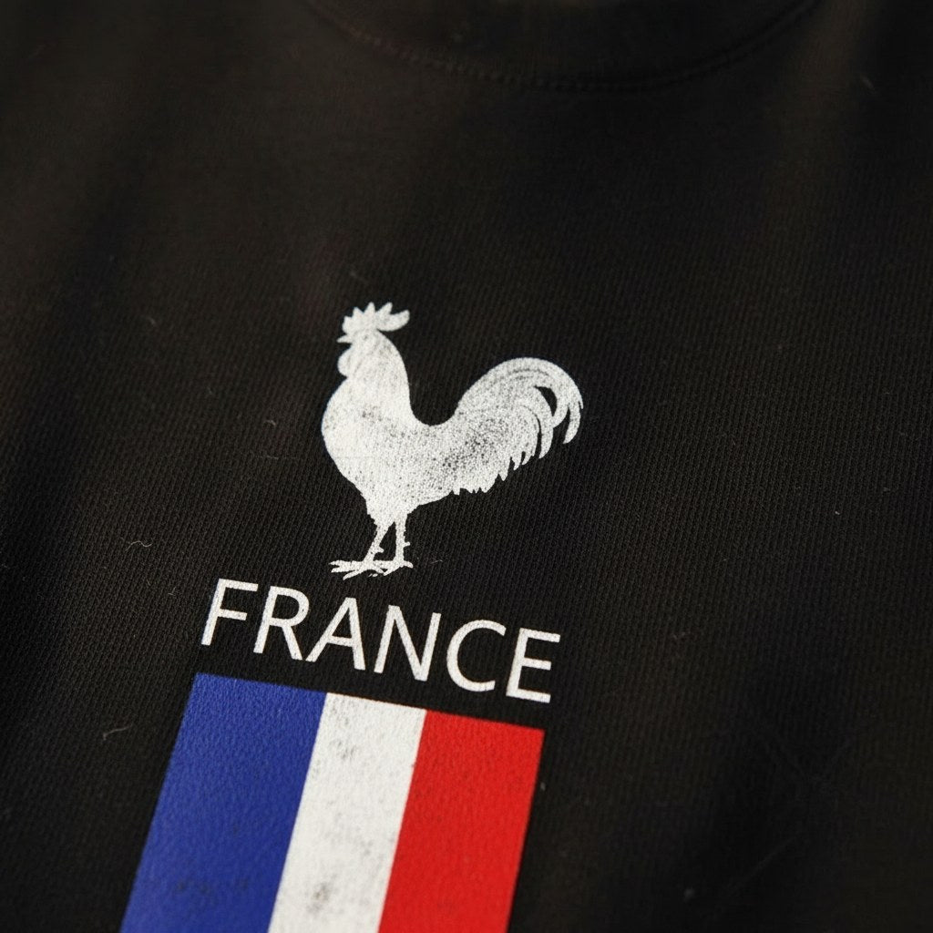 T-Shirt Coq France · Collector Supporter Tricolore