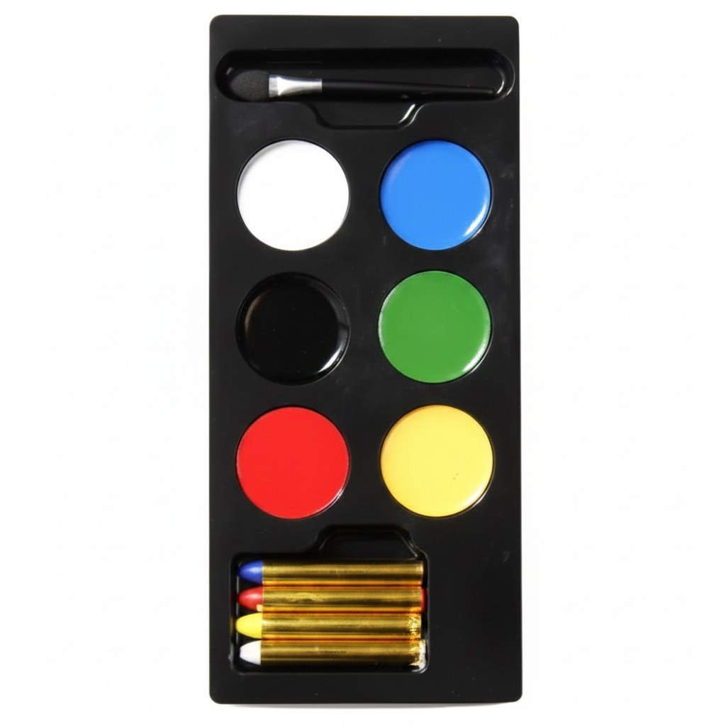 Palette Maquillage Supporter · Accessoire Soirée Match