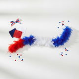 Boa Plumes Tricolore France · 50g Accessoire Supporter