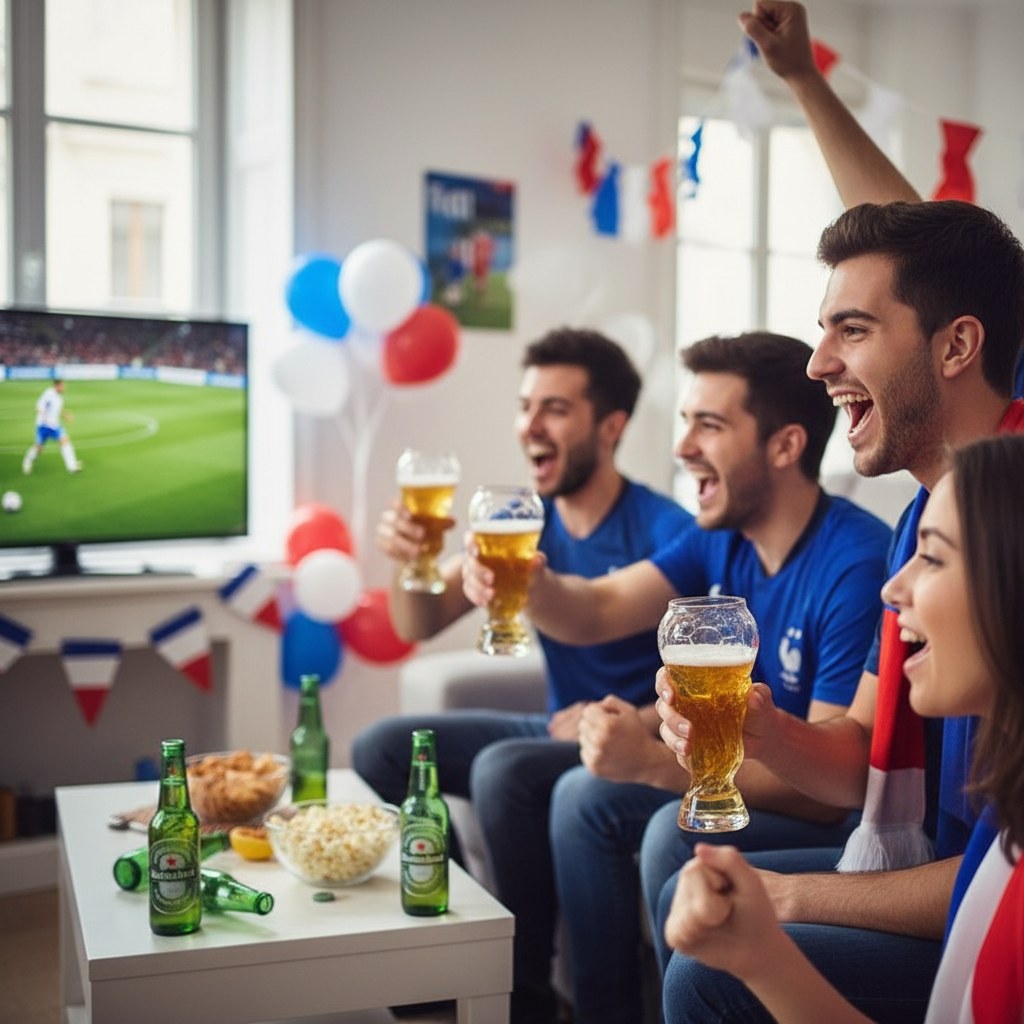 Chope à Bière Trophée Football · 500 ml