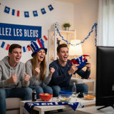 Chapeau Supporter France · Accessoire Tricolore Soirée Match
