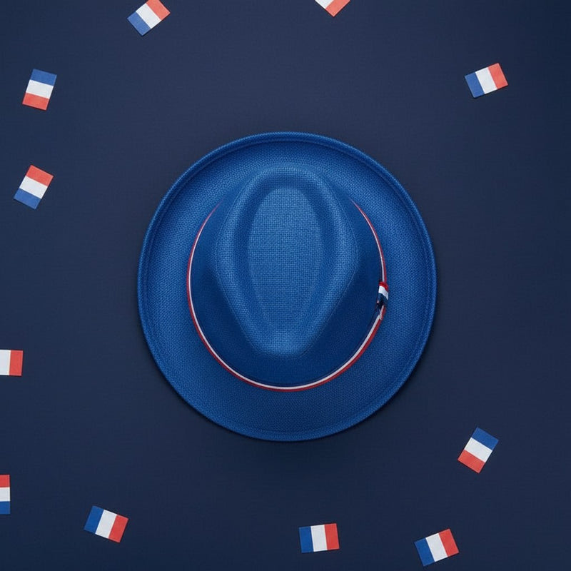 Chapeau Borsalino Supporter France · Adulte