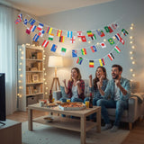 Guirlande Drapeaux des Nations · Décoration Football