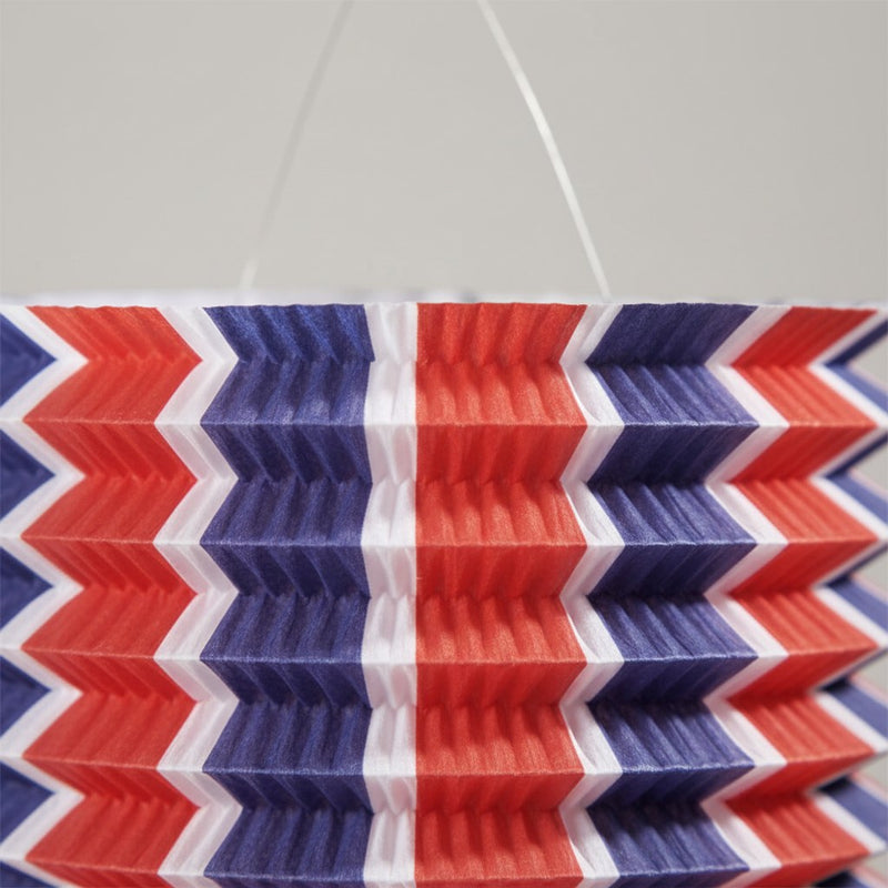 Lampion Cylindrique Tricolore · Décoration Supporter France
