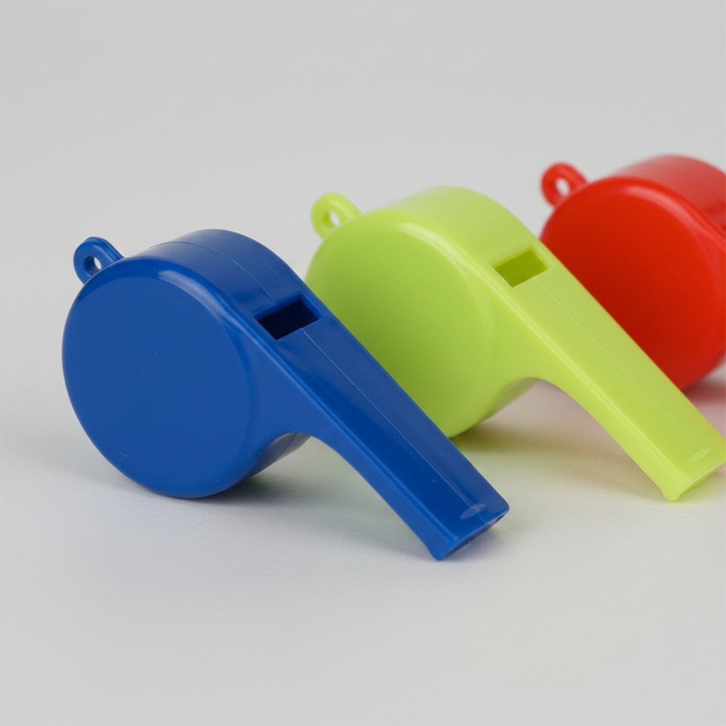 Sifflets Géants Supporter · Lot de 3