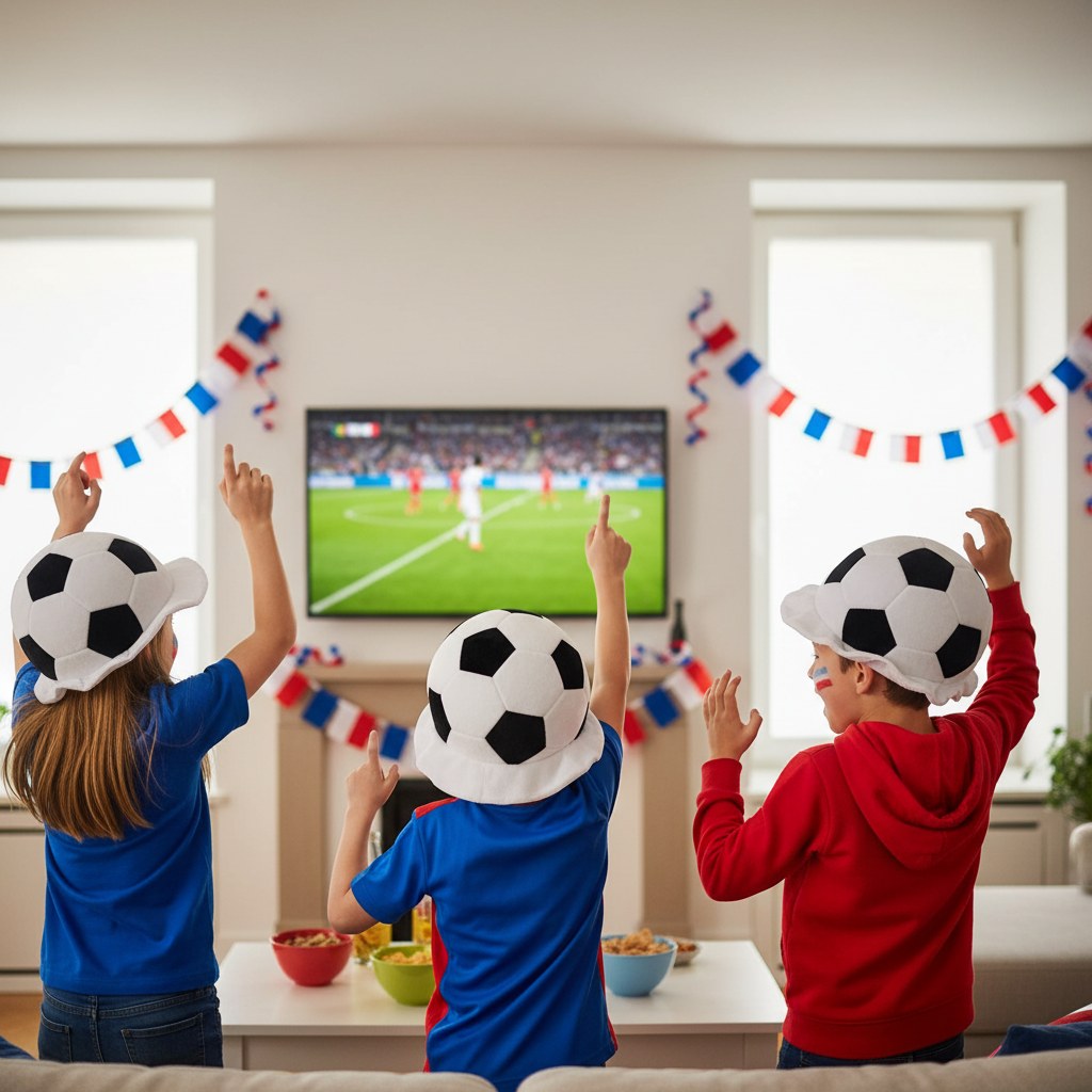 Chapeau Ballon de Football · Accessoire Supporter