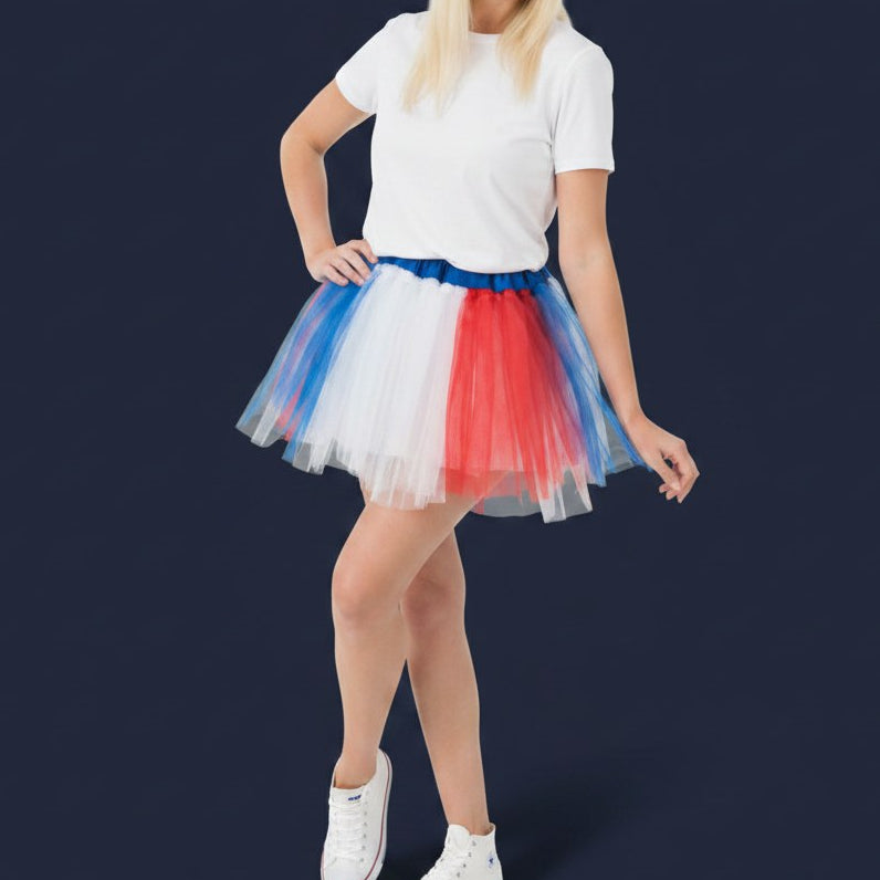 Tutu Tricolore Supporter France · Accessoire Soirée