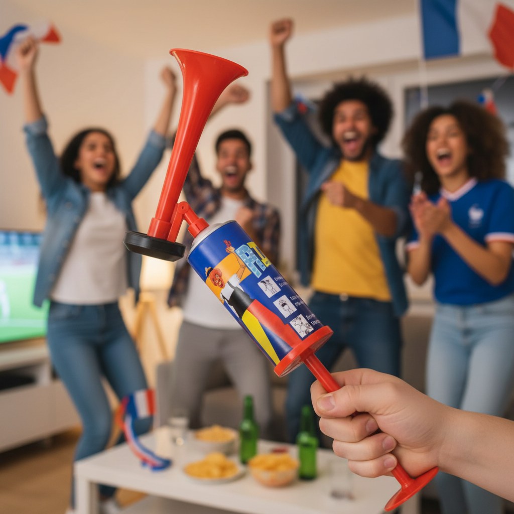 Corne de Supporter France · Accessoire Ambiance Match