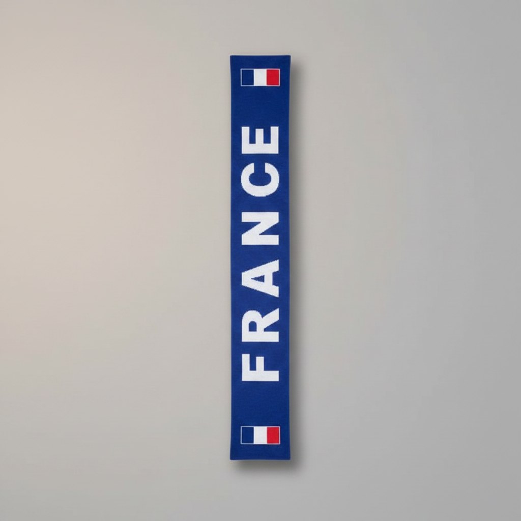 Écharpe de Supporter France · Accessoire Tricolore