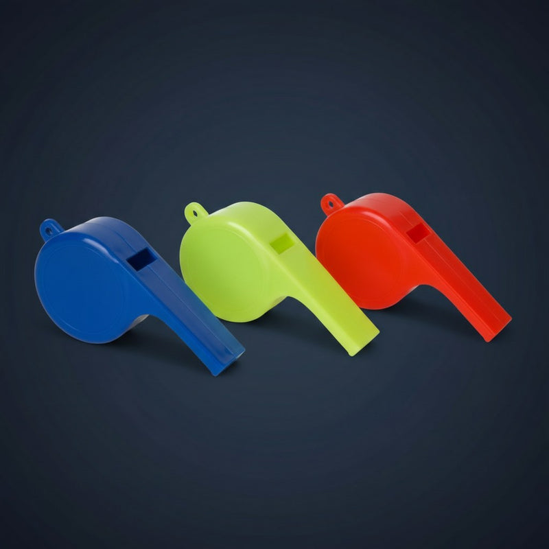 Sifflets Géants Supporter · Lot de 3