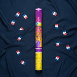 Canon à Confettis Tricolores · Animation Supporter France