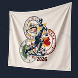 Tapisserie Murale Football · Décoration Supporter