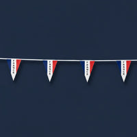 Guirlande 20 Fanions Tricolores France · 10 mètres