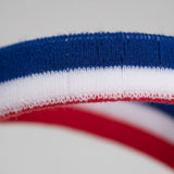 Bandeaux Éponge Tricolore Supporter · Lot de 3
