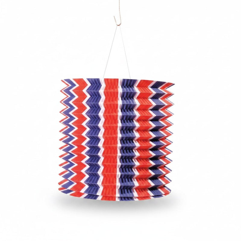 Lampion Cylindrique Tricolore · Décoration Supporter France