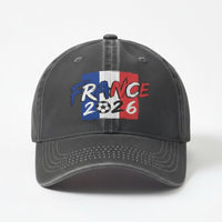 Casquette Supporter France · Brodée Tricolore