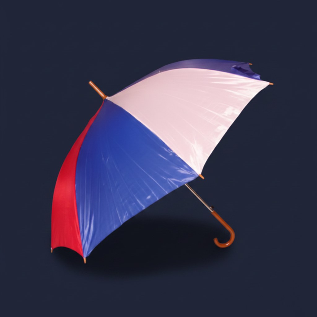 Parapluie Tricolore France · Accessoire Supporter