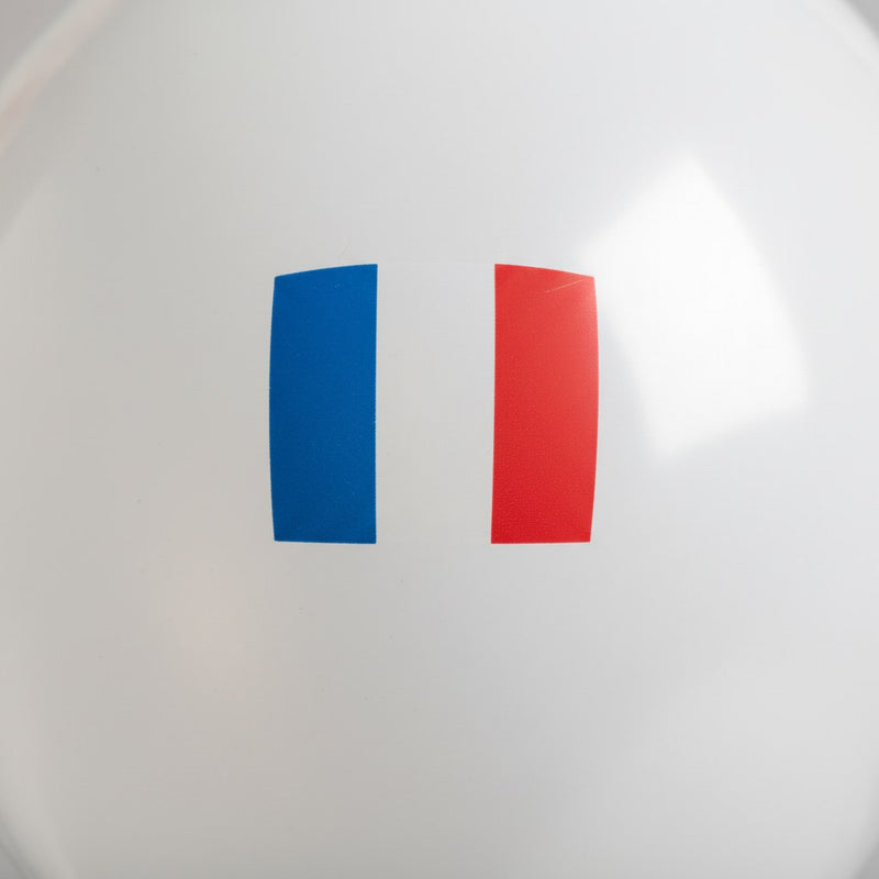 Ballons Latex Tricolores Supporter · Lot de 8