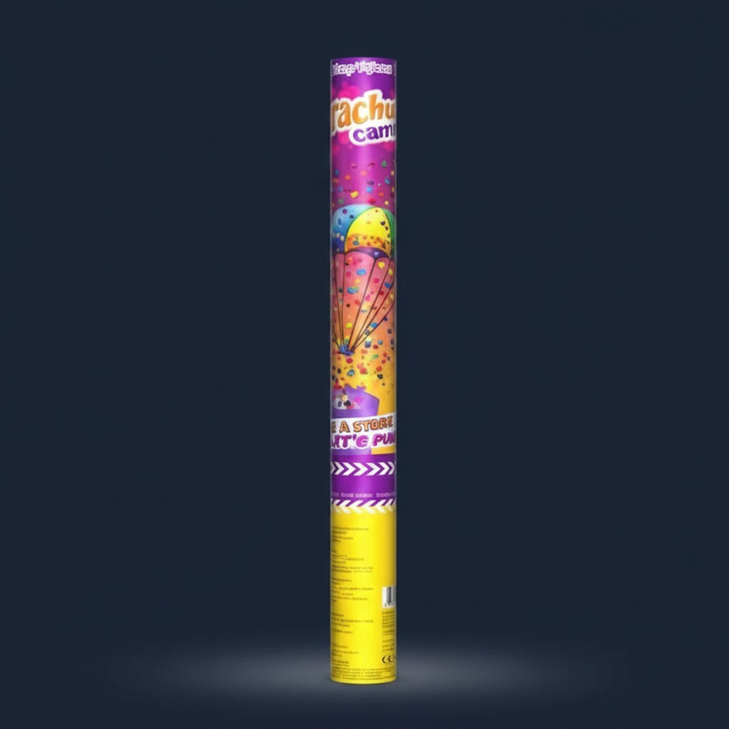Canon à Confettis Tricolores · Animation Supporter France