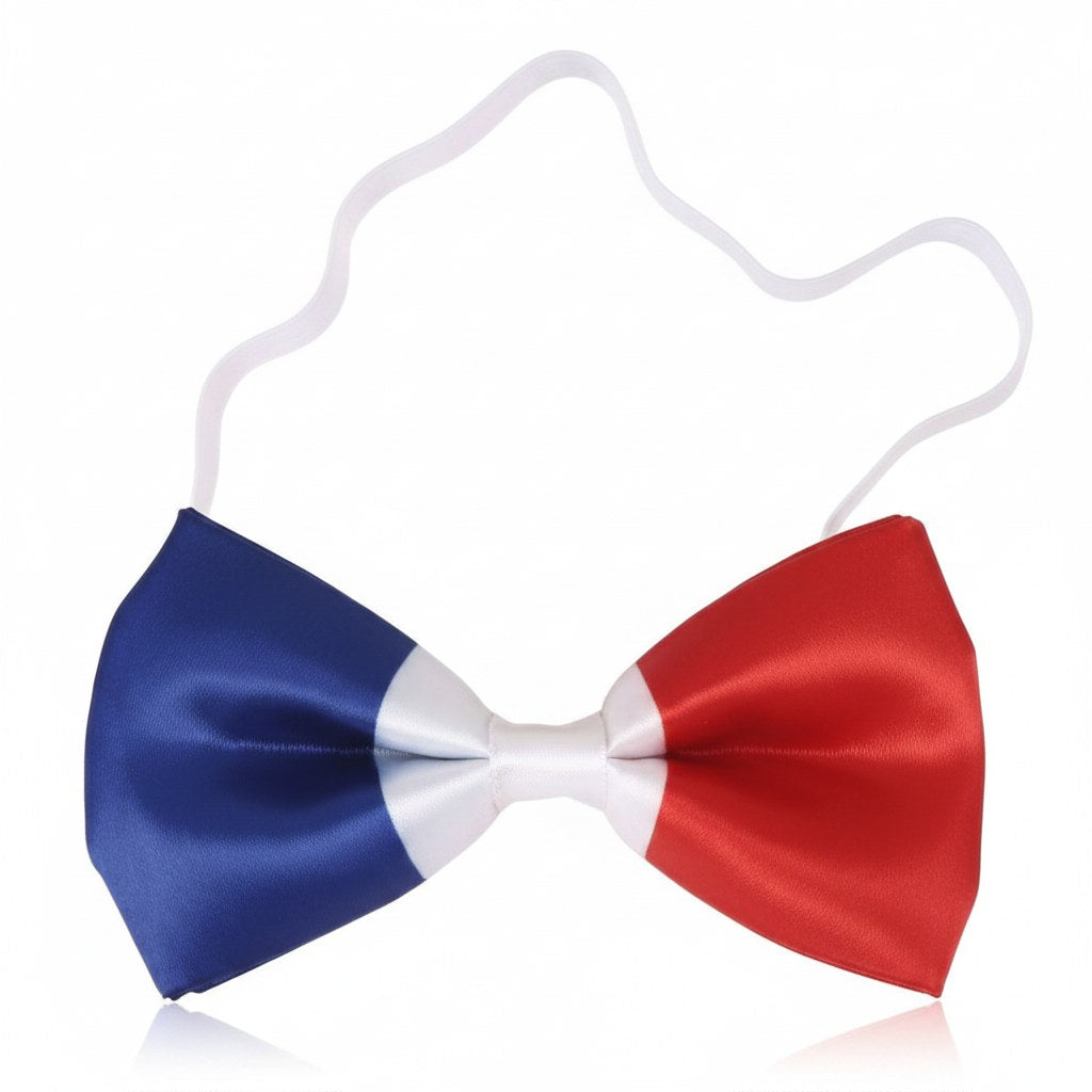Nœud Papillon Tricolore Supporter France