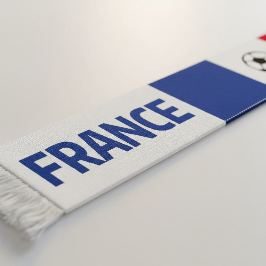 Écharpe Supporter France · Football Tricolore