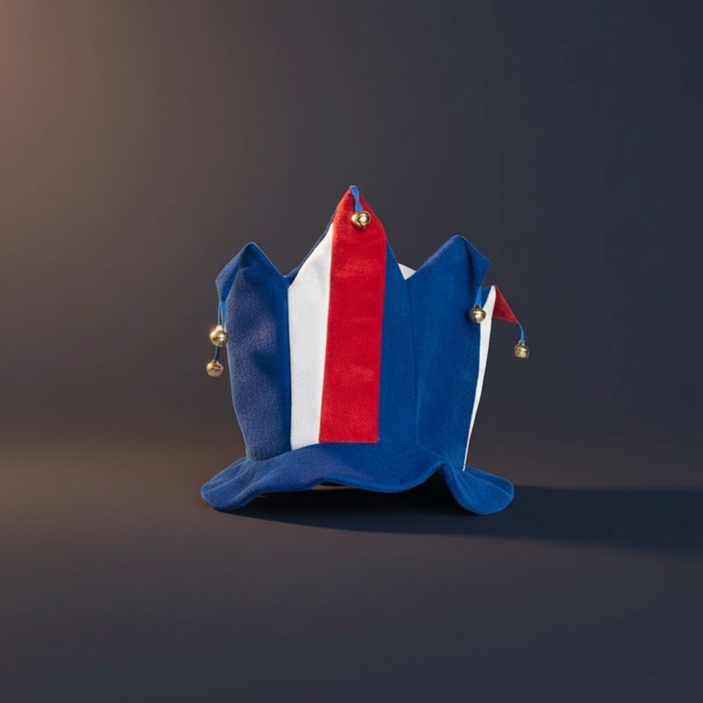 Chapeau Supporter France · Accessoire Tricolore Soirée Match