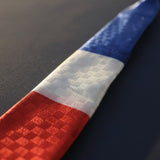 Cravate Tricolore France · Accessoire Supporter