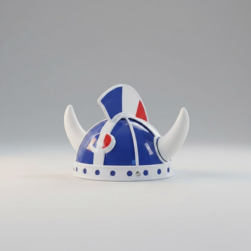 Casque Gaulois Tricolore · Accessoire Supporter France