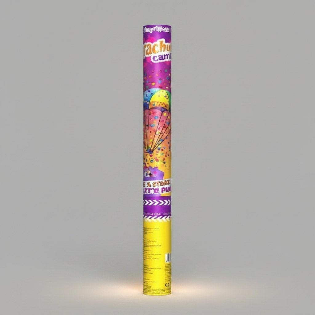 Canon à Confettis Tricolores · Animation Supporter France