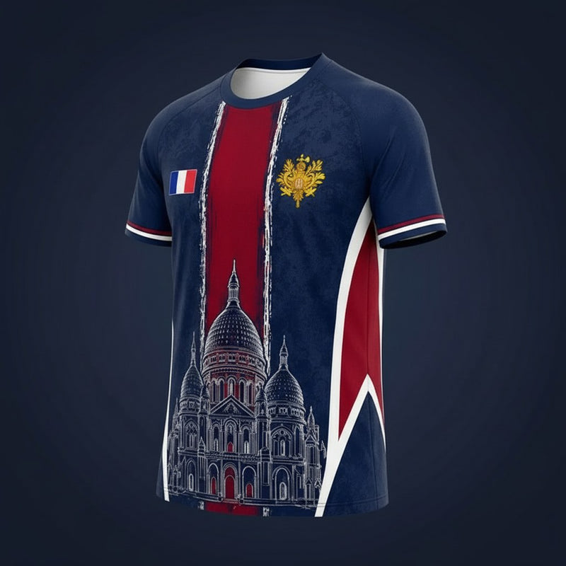 T-Shirt Drapeau France · Supporter Football