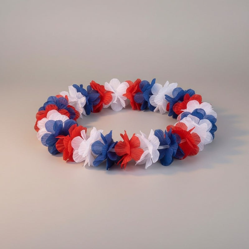 Collier de Fleurs Tricolore · Supporter France