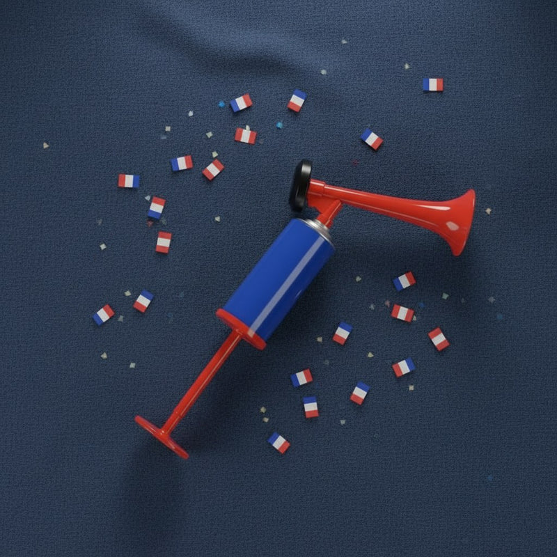 Corne de Supporter France · Accessoire Ambiance Match