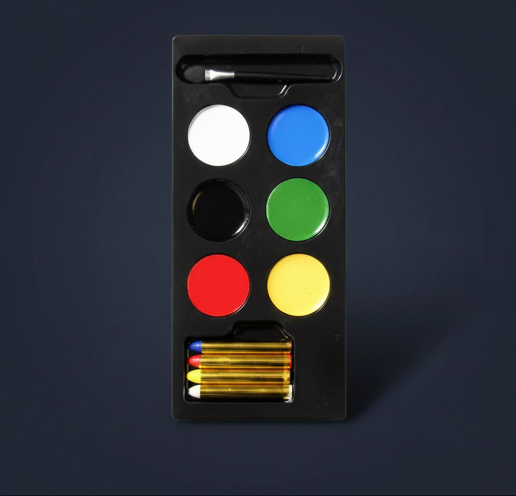 Palette Maquillage Supporter · Accessoire Soirée Match