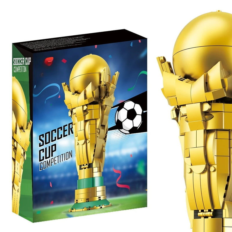 Trophée Foot Lego Collector Adulte — accessoire supporter équipe de France