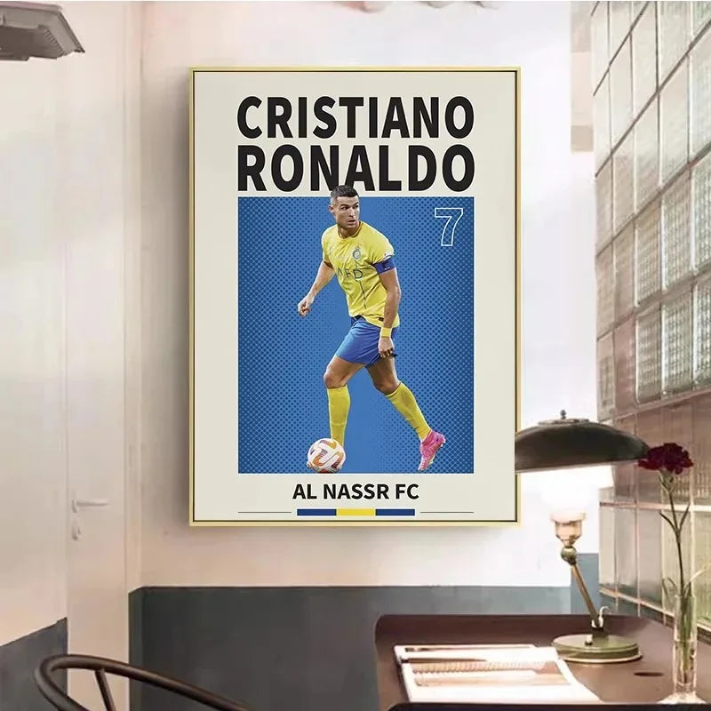 Posters Stars Football — Canvas — accessoire supporter équipe de France