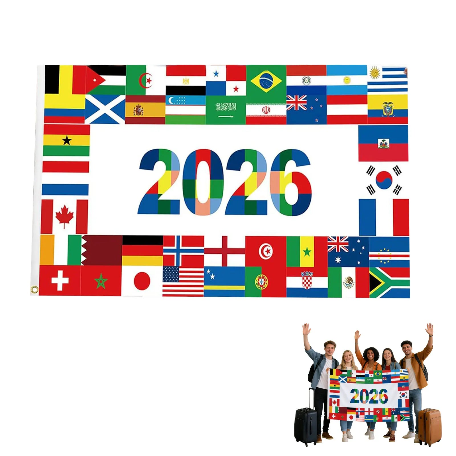 Fond Photobooth Football 2026 — supporter France