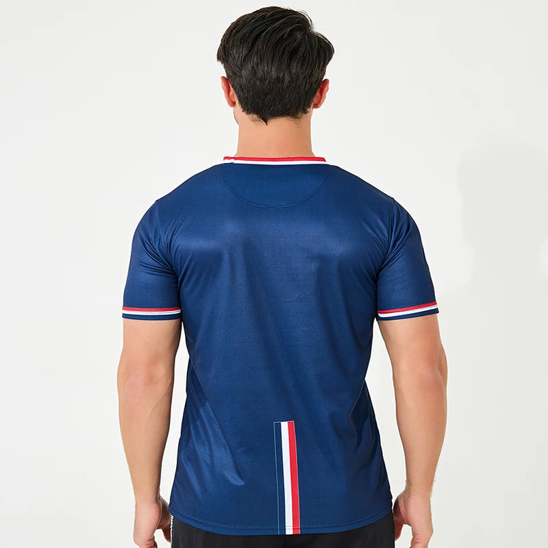 Maillot entraînement France football quick-dry supporter bleus — vue 2