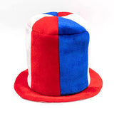 Chapeau Haut-de-Forme Football — accessoire supporter équipe de France