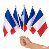 Mini Drapeau France à Main — soirée match France
