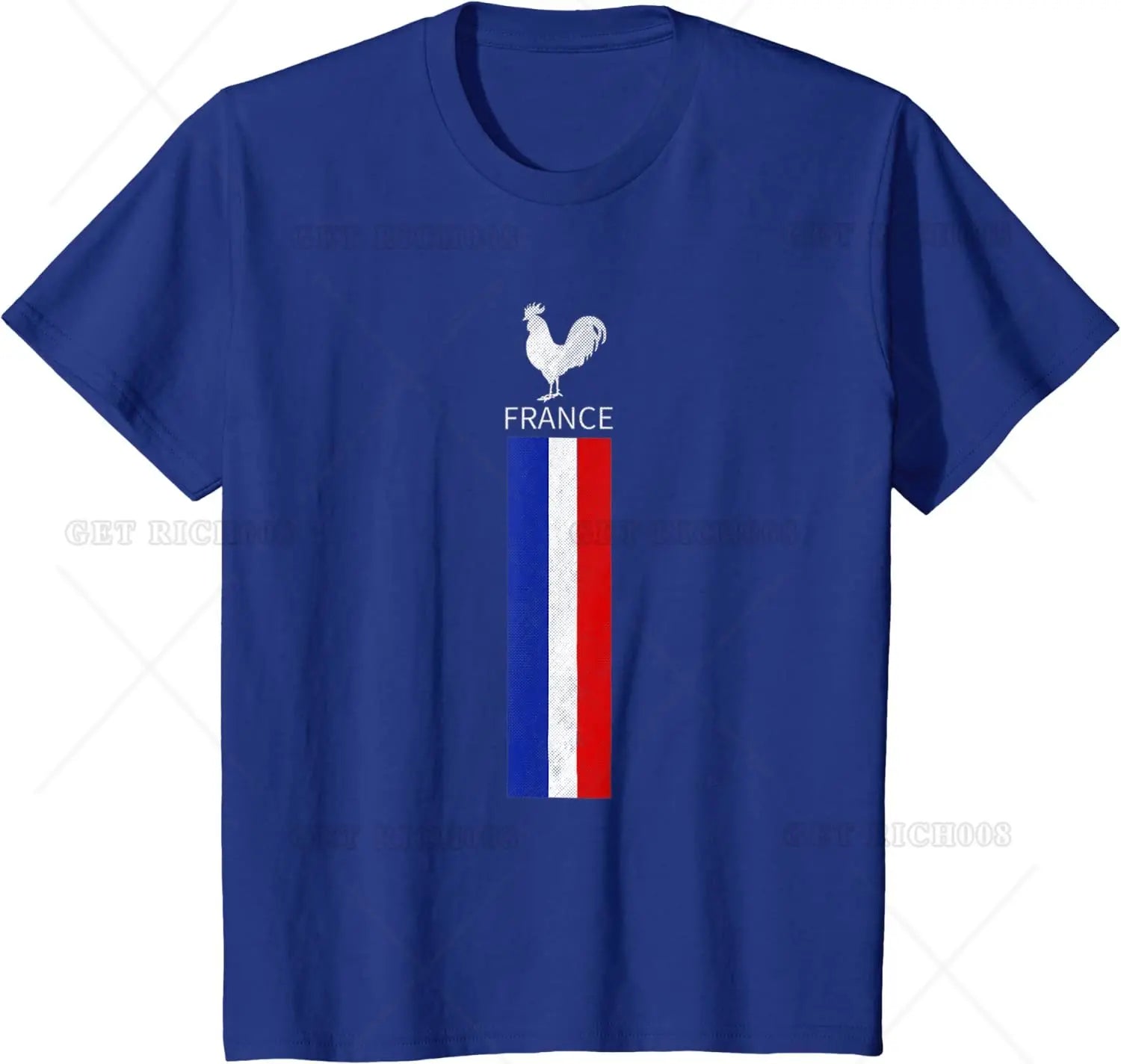 T-shirt coq France collector coton supporter équipe de France — vue 2