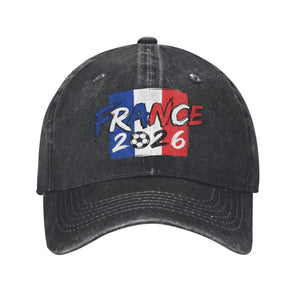 Casquette Supporter France · Brodée Tricolore