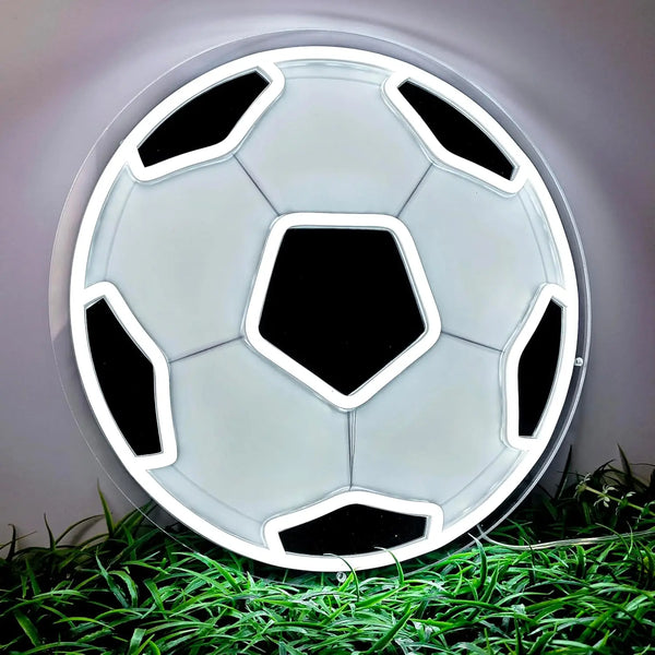 Néon LED Football — Déco Murale — accessoire supporter équipe de France